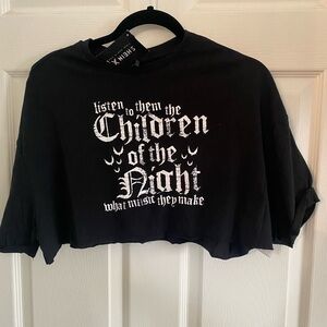 NWT Black Women’s Graphic Tee